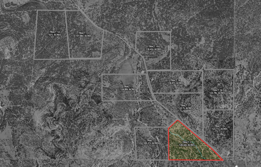 Ranches of Y.O. Headquarters Tracts 1267 Acre Ranch in Kerr Co Tract 1