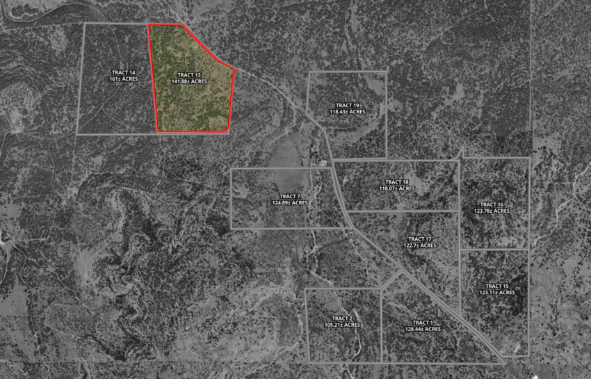 Ranches of Y.O. Headquarters Tracts 1267 Acre Ranch in Kerr Co Tract 13