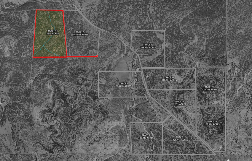 Ranches of Y.O. Headquarters Tracts 1267 Acre Ranch in Kerr Co Tract 14